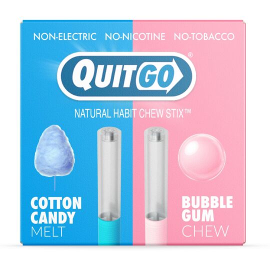 QuitGo Remix 2 Pack Bubble Gum and Cotton Candy