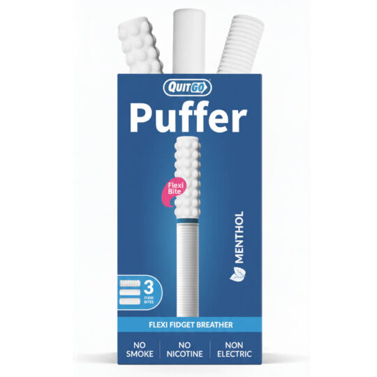 QuitGo® Contoured Air Puffer – Menthol